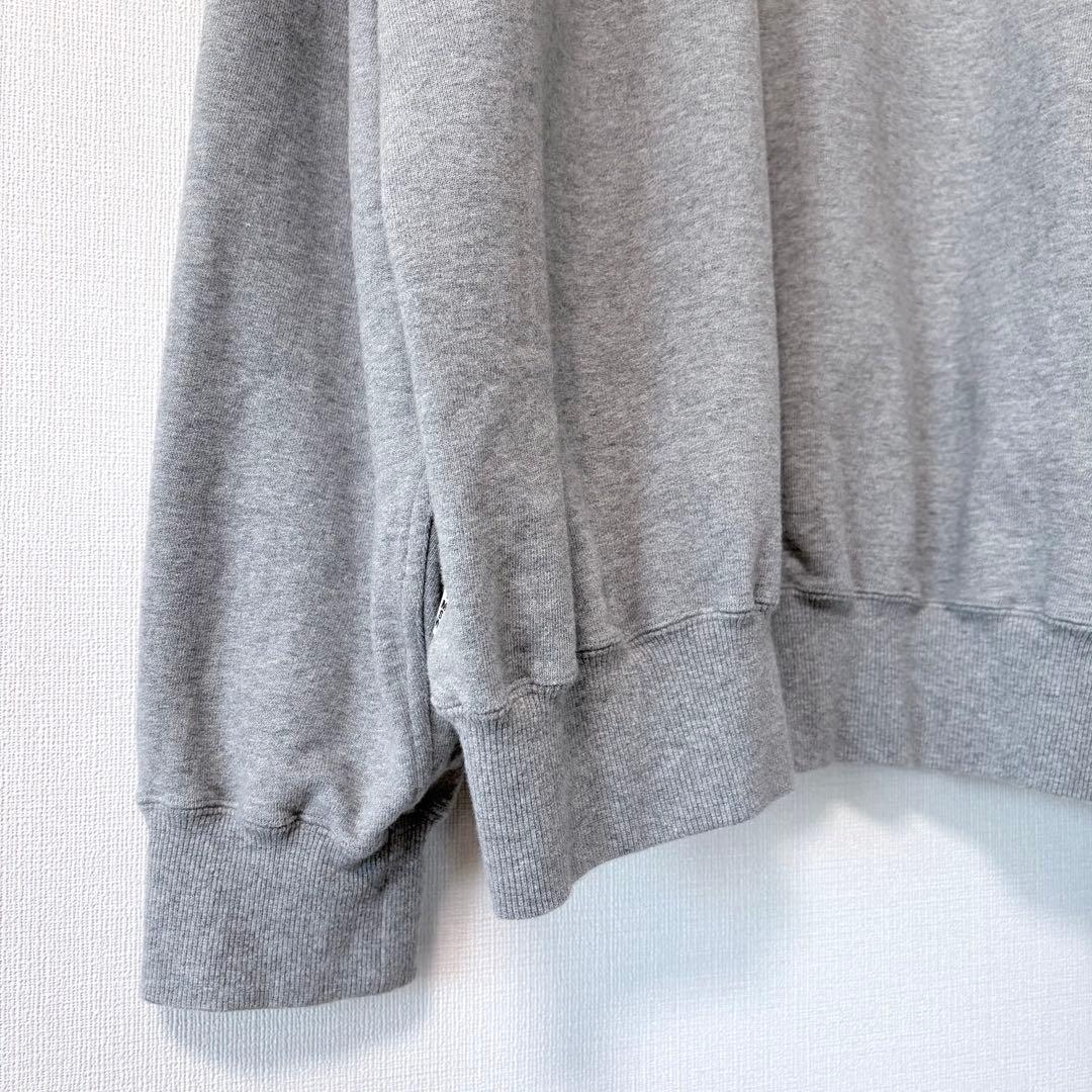 TTT MSW ロゴワッペン パーカー XL グレー Logo Hoodie