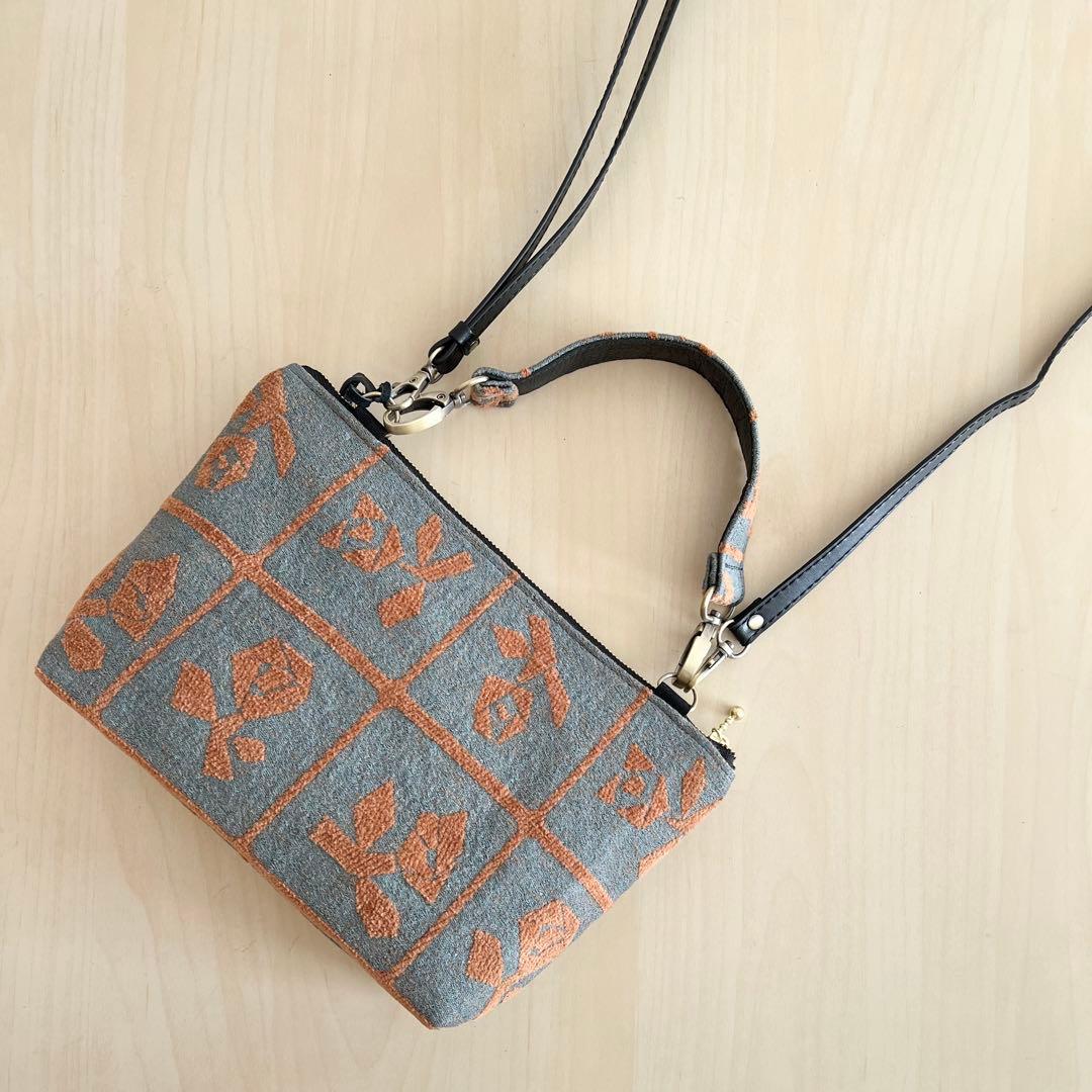 ミナペルホネン Lulu large brownハンドバッグMB601-131