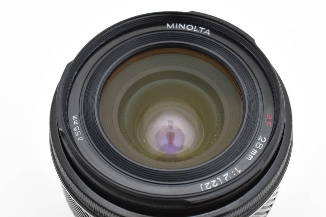 良品 MINOLTA AF 28mm F2 AA3024#8311