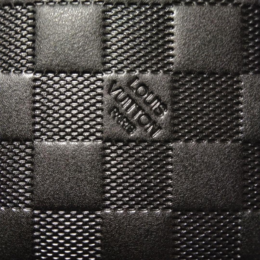 【未使用】ルイヴィトン　ブラザ　ダミエアンフィニ　ブラック　長財布　大容量