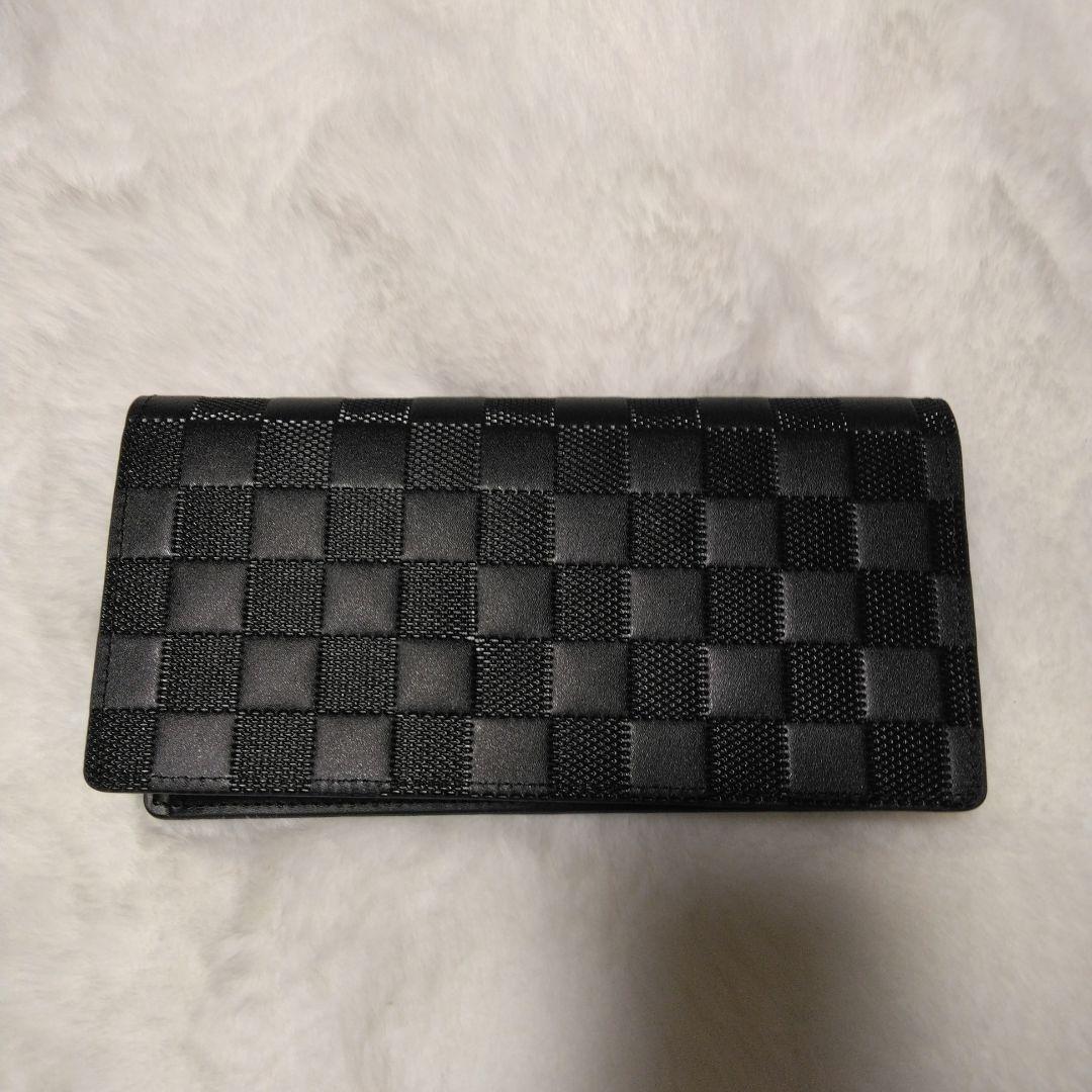 【未使用】ルイヴィトン　ブラザ　ダミエアンフィニ　ブラック　長財布　大容量