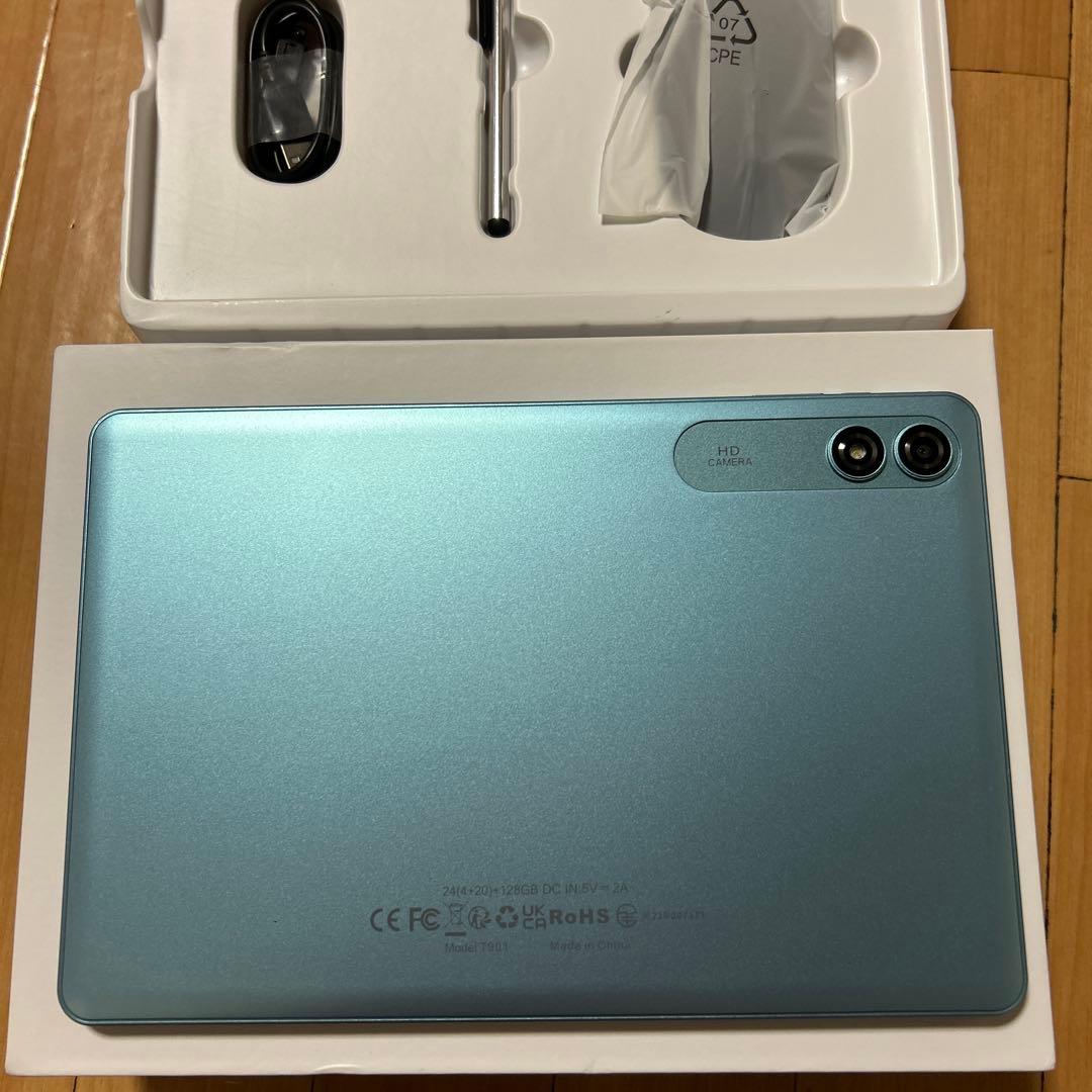 Relndoo Android 15 タブレットスタイラスペン付き グリーン