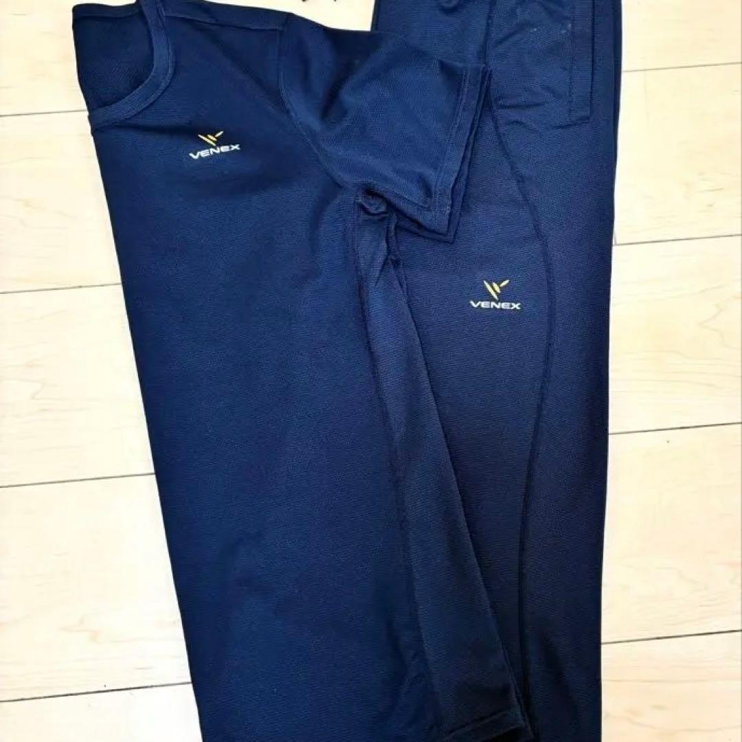 VENEX レディース L 半袖シャツ、八分丈パンツセット