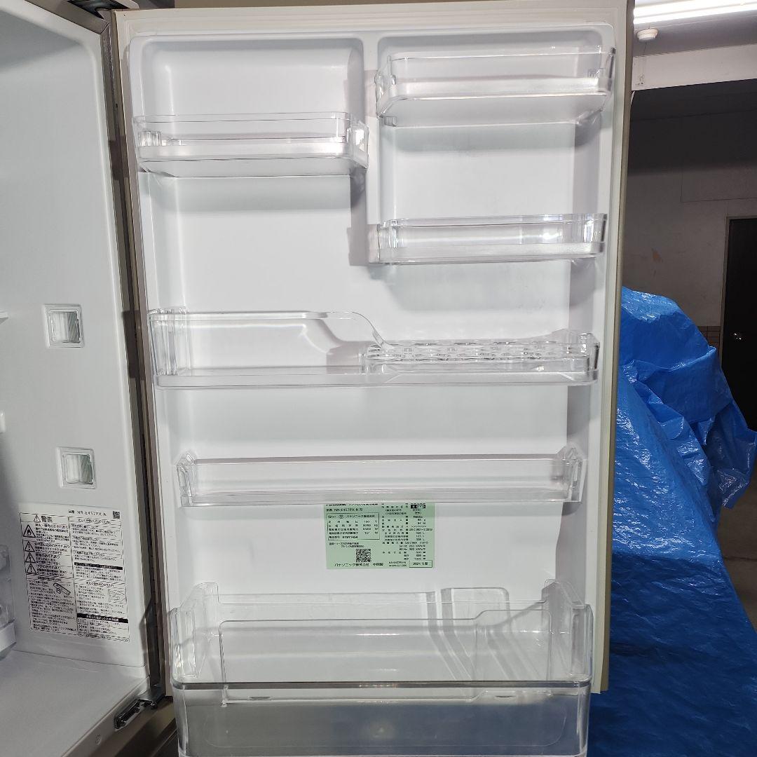 333　Panasonic 5ドア冷凍冷蔵庫 NR-E457PX-N