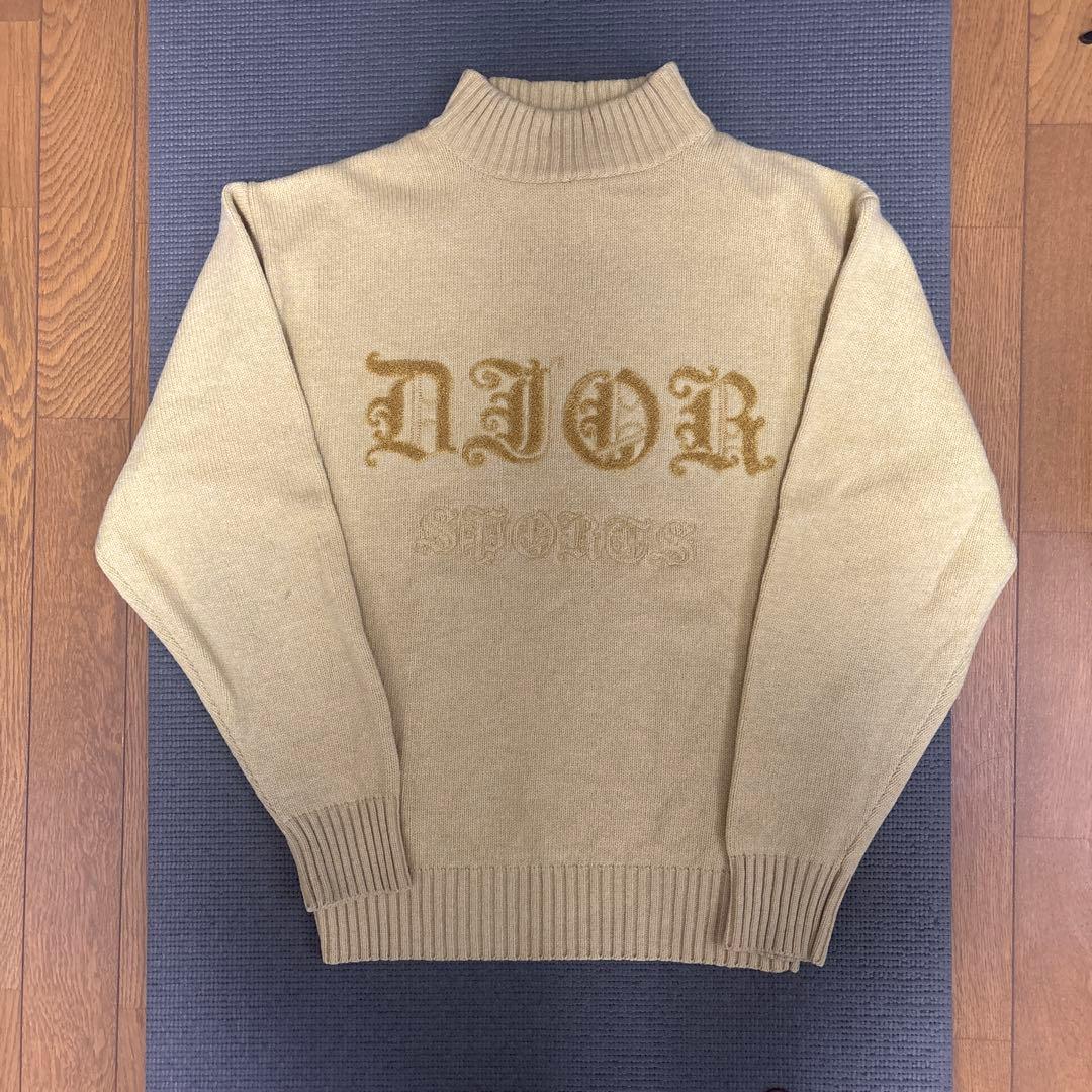 Christian Dior sports ディオール スポーツ セーター 黄色
