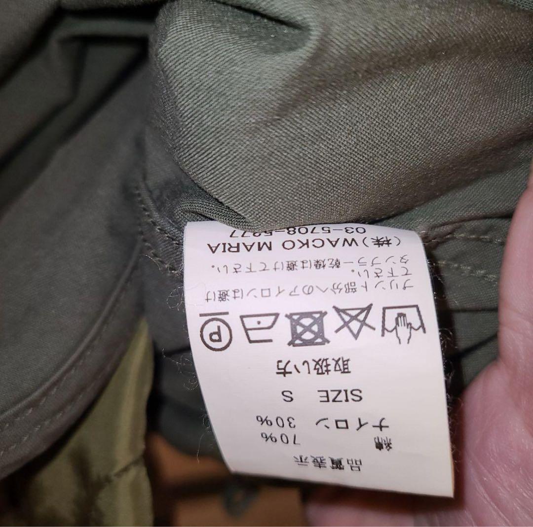 2021FW WACKO MARIAワコマリア　MODS COATモッズコートS