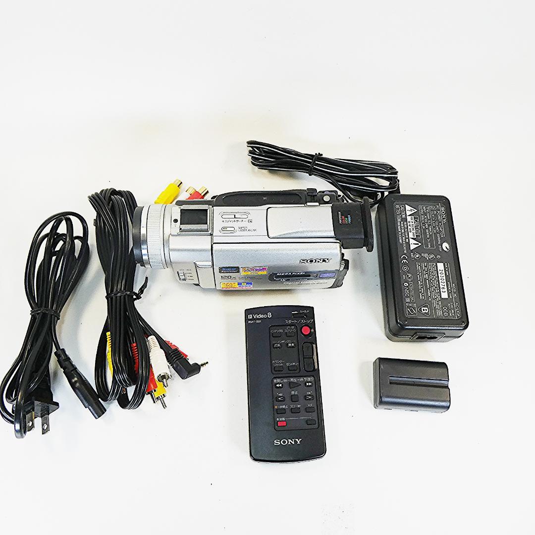 動作品 ソニーDCR-TRV20 MiniDV ビデオカメラDVDダビングに最適