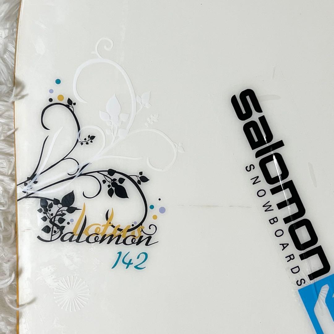 【美品】 Lotus ロータス 142 SALOMON サロモン スノーボード