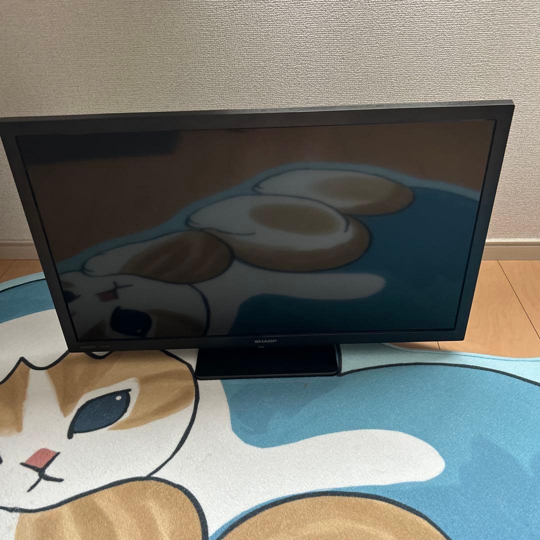 SHARP AQUOS 24V型 テレビ　ブラック 2022年製