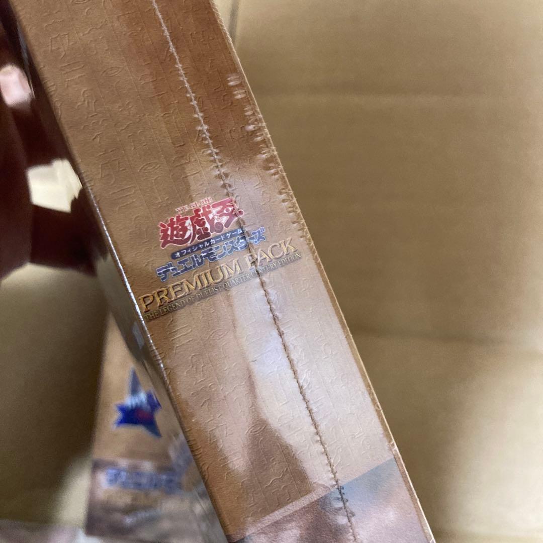 遊戯王　決闘者伝説25th プレミアムパック　5BOX シュリンク付き