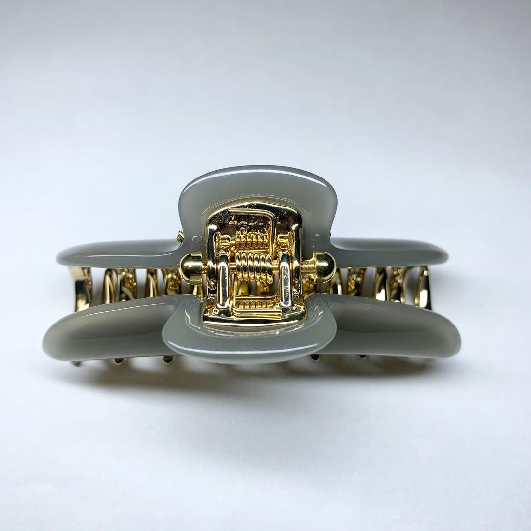 美品 acca アッカ ヘアクリップ ニューコラーナ ラインストーン M 保存袋