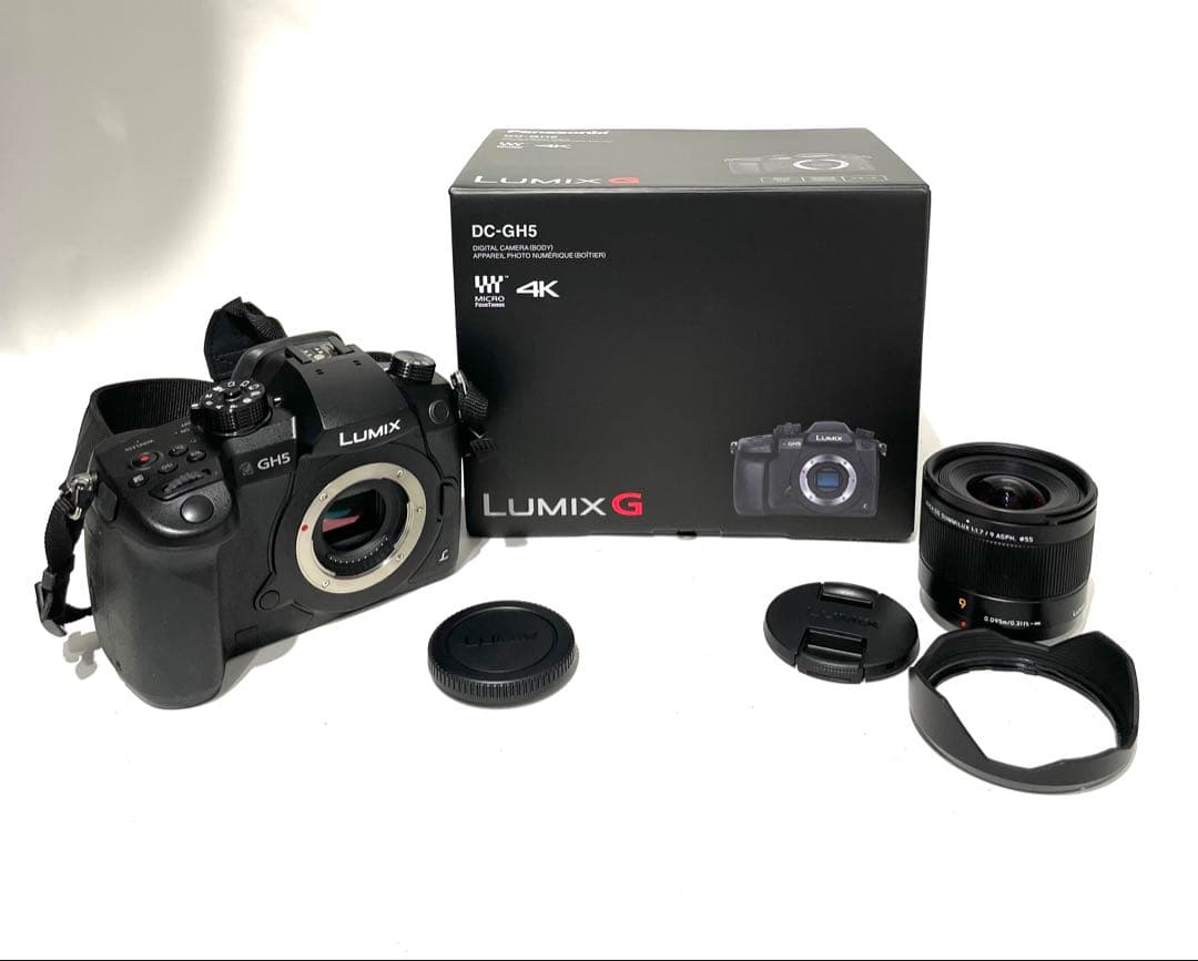 デジタルカメラ LUMIX DC-GH5 SUMMILUX 1:1.7/9 ASPH.55