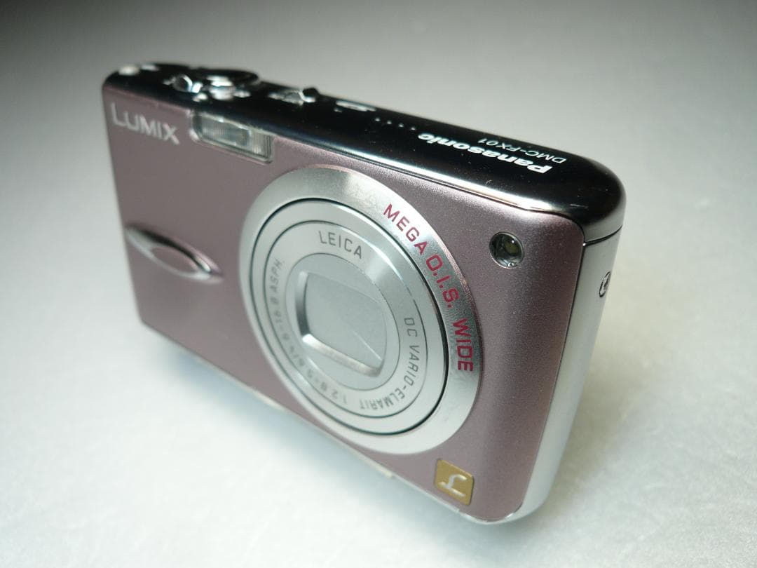 LUMIX★DMC-FX01⭐️美品❤️おしゃれで可愛いピンク色⭕️安心の実働品