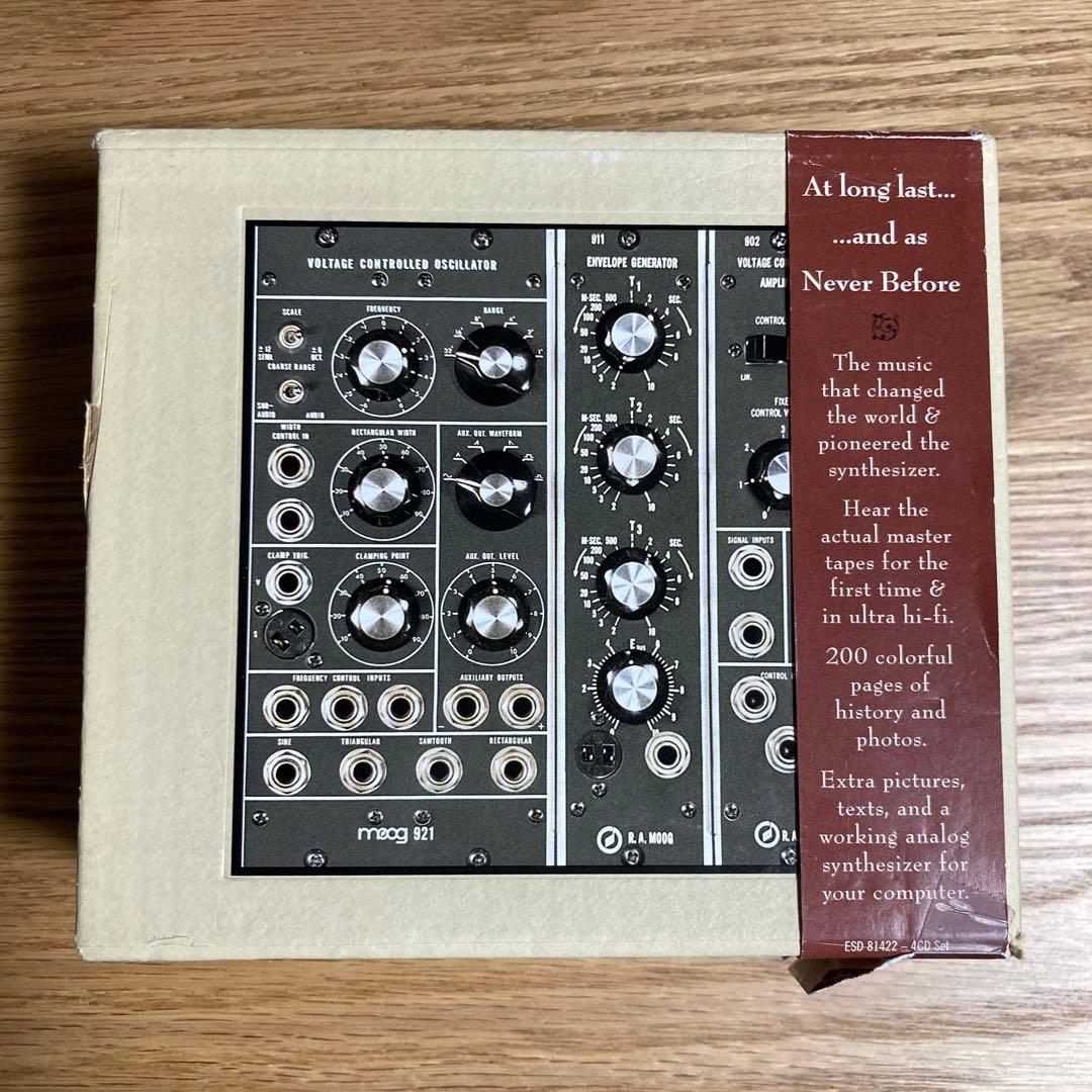 ウェンディ・カーロス 4CD-BOX SWITCHED-ON BOXED SET