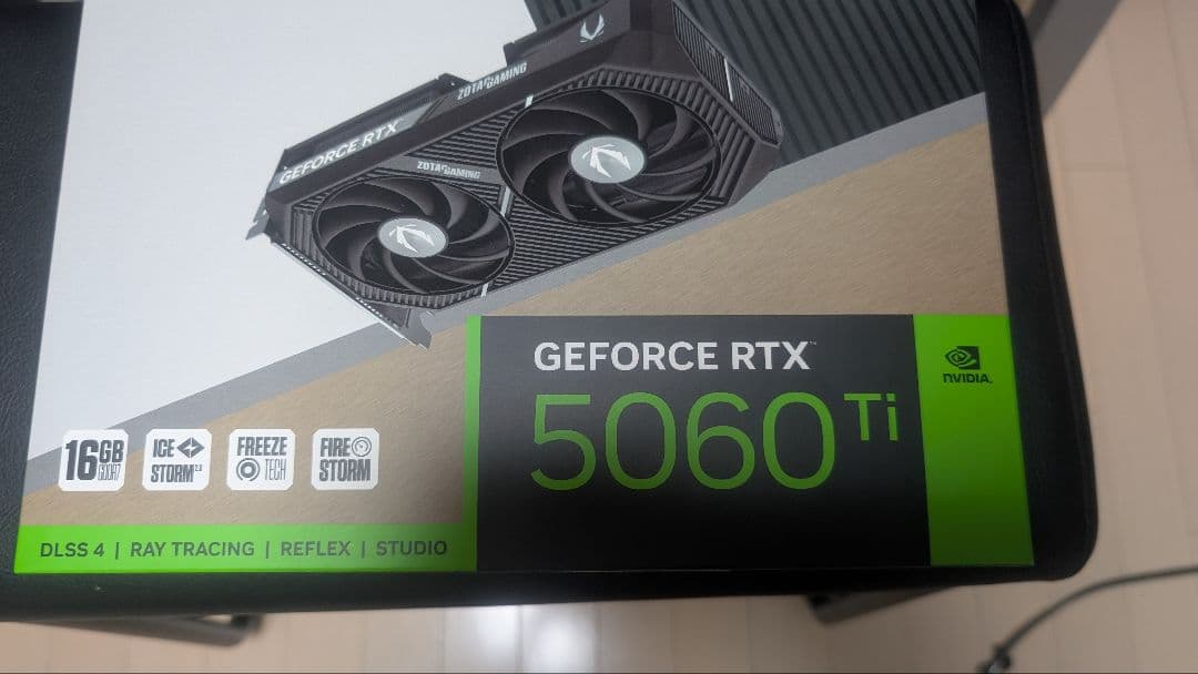グラフィックボード・グラボ・ビデオカード GEFORCE RTX 5060 Ti 16GB