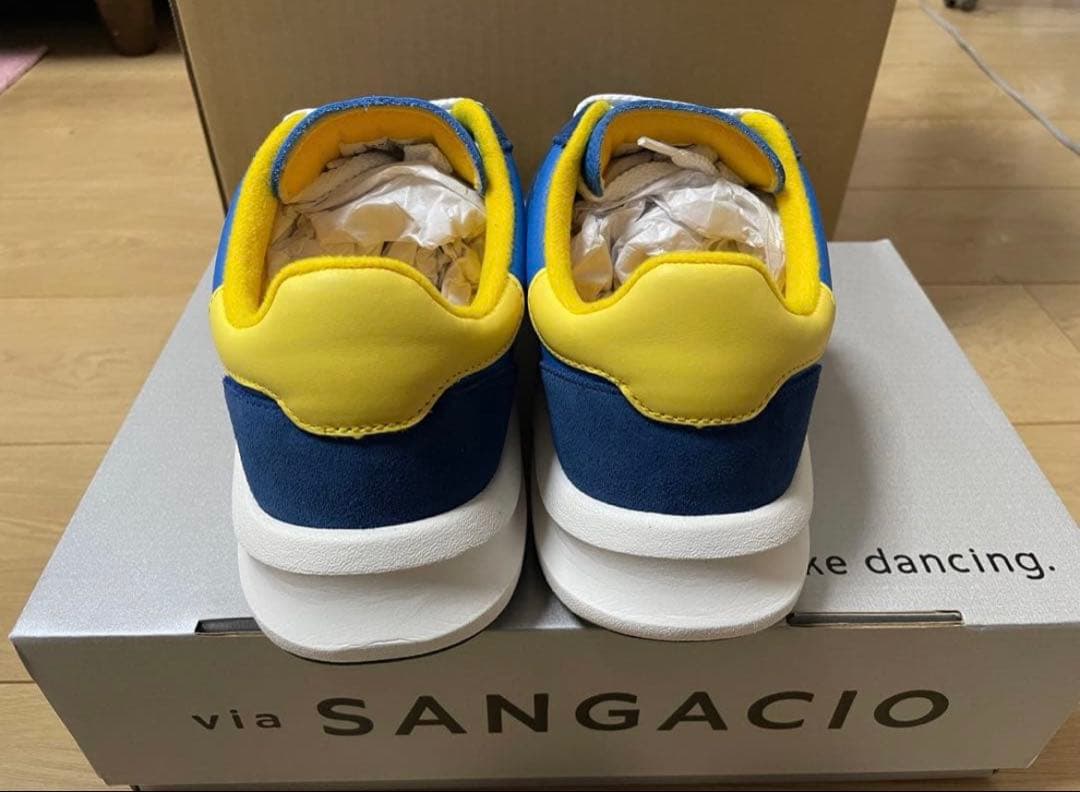 SANGACIO BLOW ブルー/イエロー 26.5cm