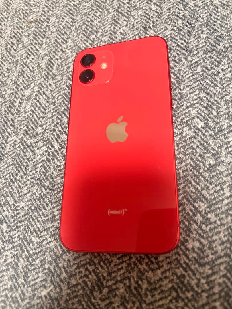 Apple iPhone 12(RED) 本体