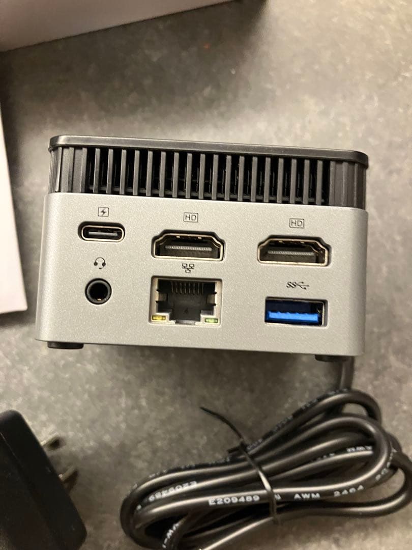 中古GMKtec NucBox G5 12GB+256GB Intel N97