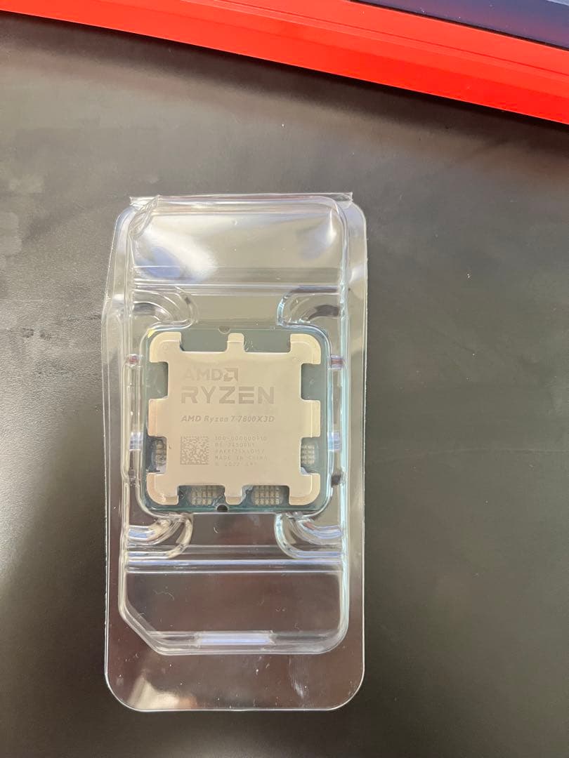 AMD RYZEN 7 7800x3dバルク