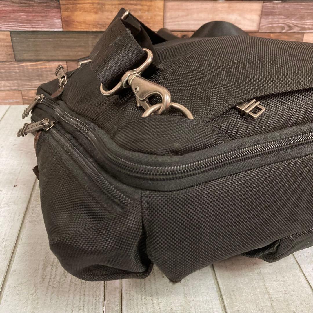 トゥミ　TUMI　ビジネスバッグ　3way ネームタグ　リュックサック　黒