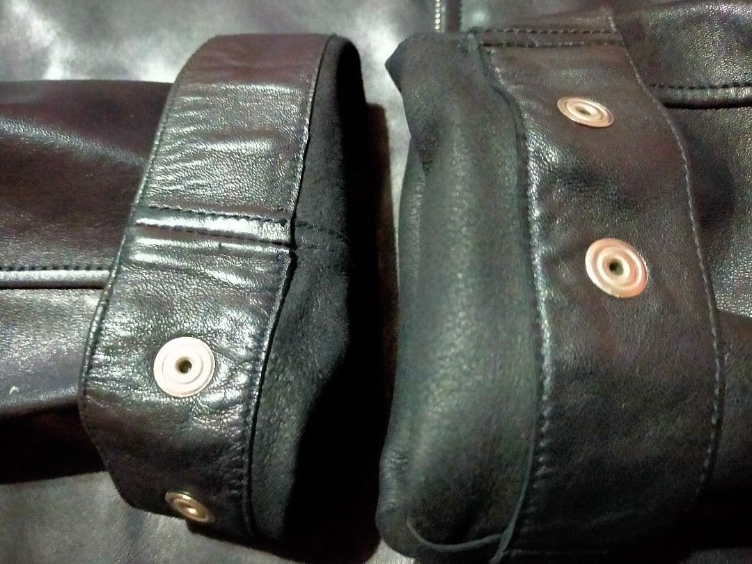 HERMES 　エルメスレザージャケット 52