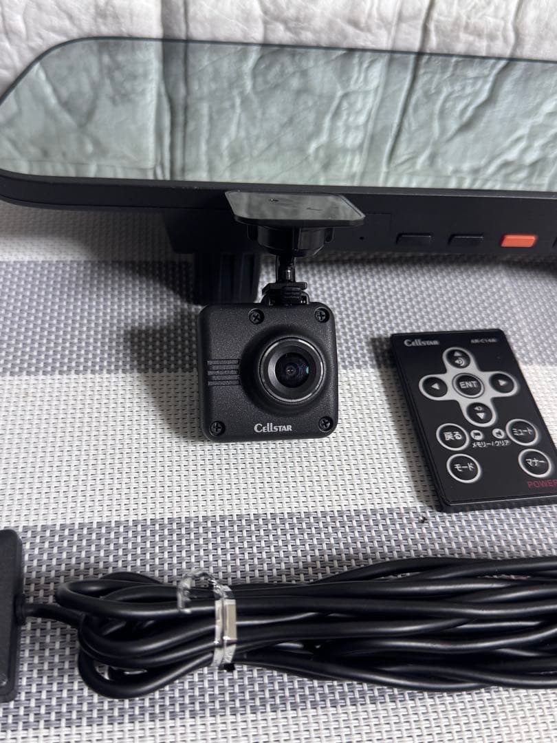 セルスター ルームミラー ドライブレコーダー CS-1000SM CS-CM06