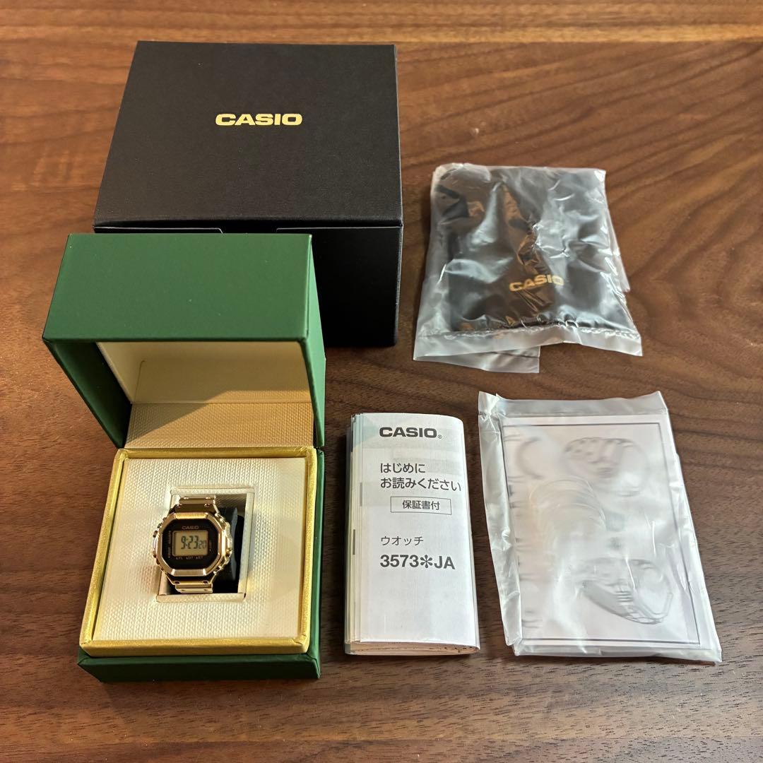 カシオ リングウォッチ CRW-001G-9JR CASIO ゴールド