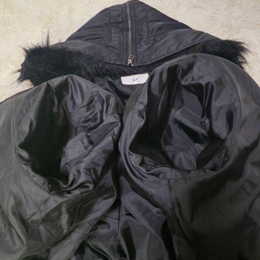 SLY Y2K ファー N-2B フライトジャケット 4way