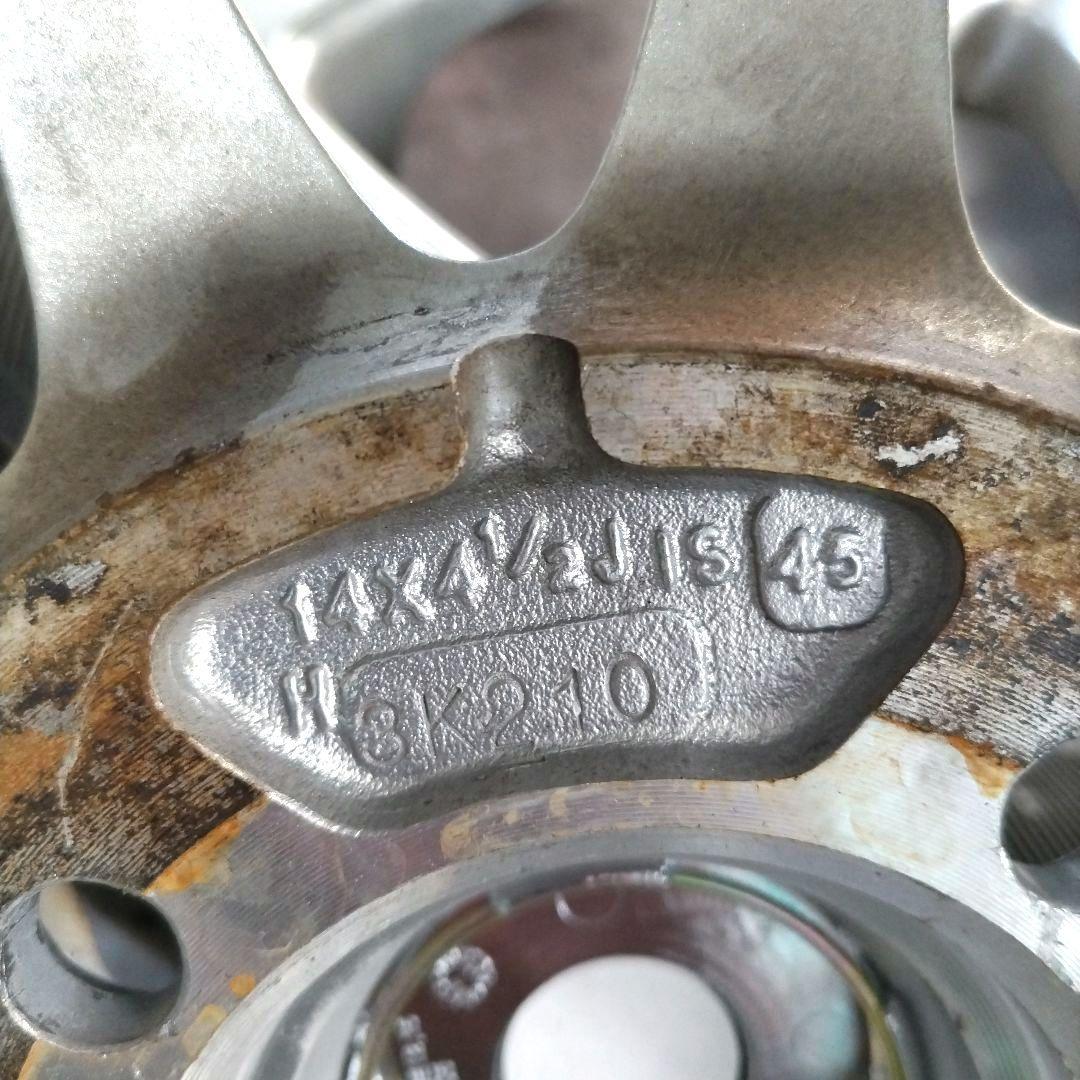 165/55R14 スタッドレスタイヤホイール 4本 ブリヂストン ブリザック