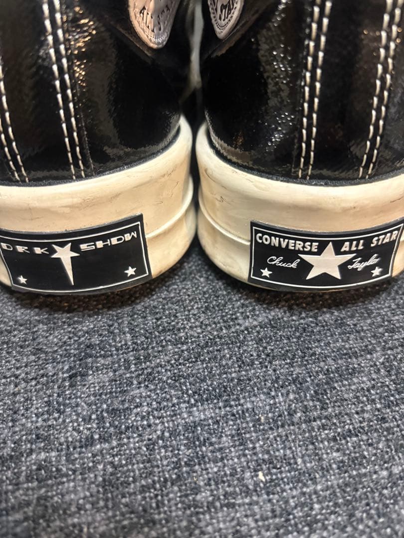 靴 Rick owens converse leather 24.5