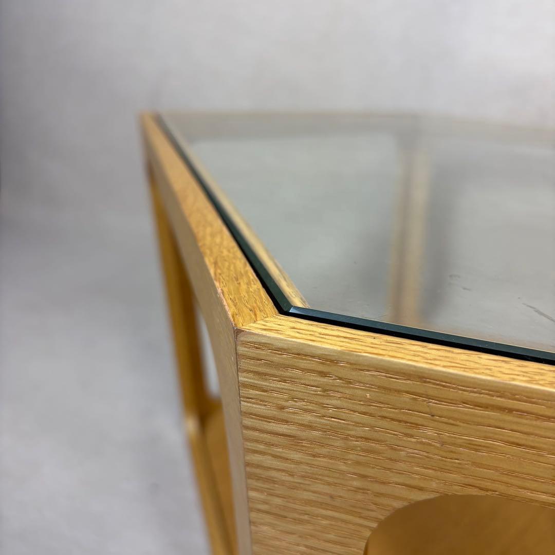 桜屋工業 CHERRY LT-69 六角形 センターテーブル ガラステーブル