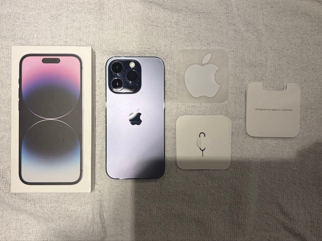 【即購入】iPhone 14 Pro 128GB ディープパープル SIMフリー