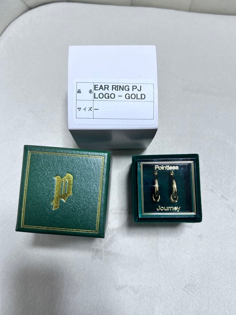 pointless journey ロゴピアス ゴ ールド 常田大希