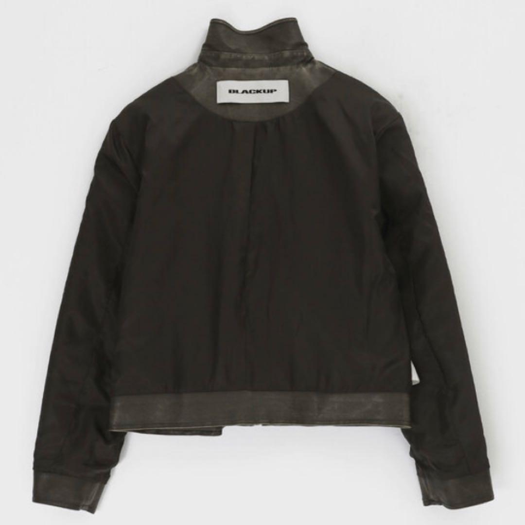 BLACKUP [MADE] アンバックウォッシングレザージャケット