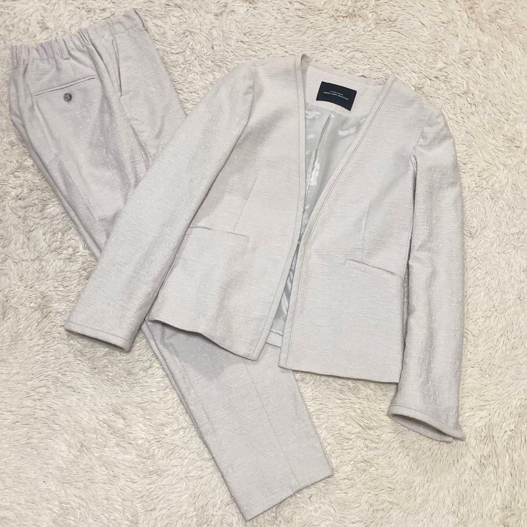 green label relaxing【Lサイズ】40 ノーカラー スーツ