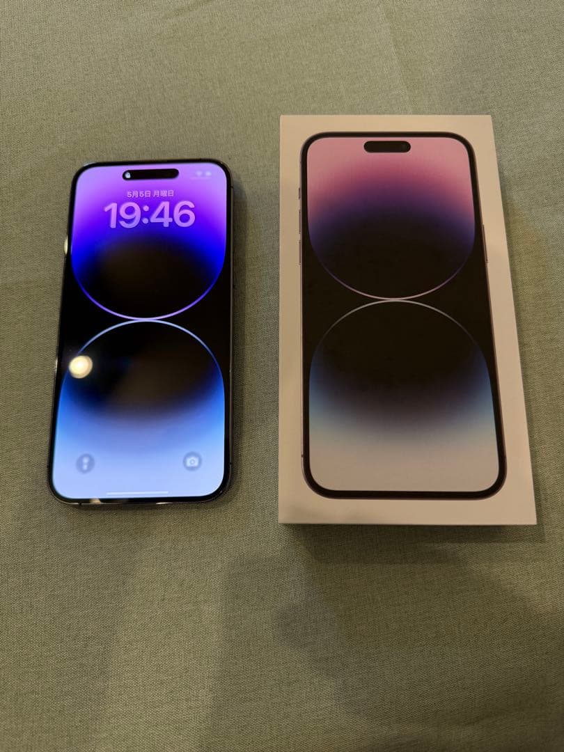 美品 iPhone14pro max SIMフリー 256GB スペースブラック