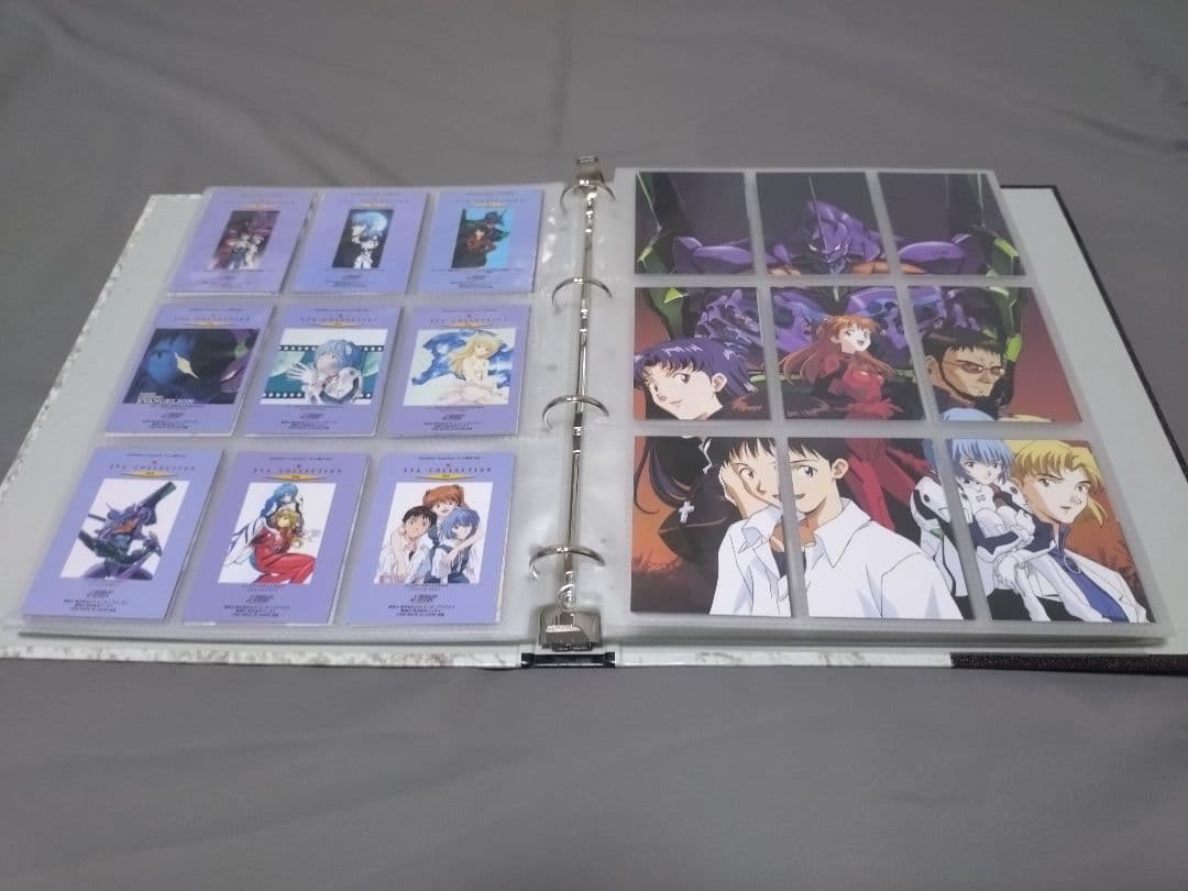 カードダスマスターズ新世紀エヴァンゲリオン第一集＆第二集初版コンプリート