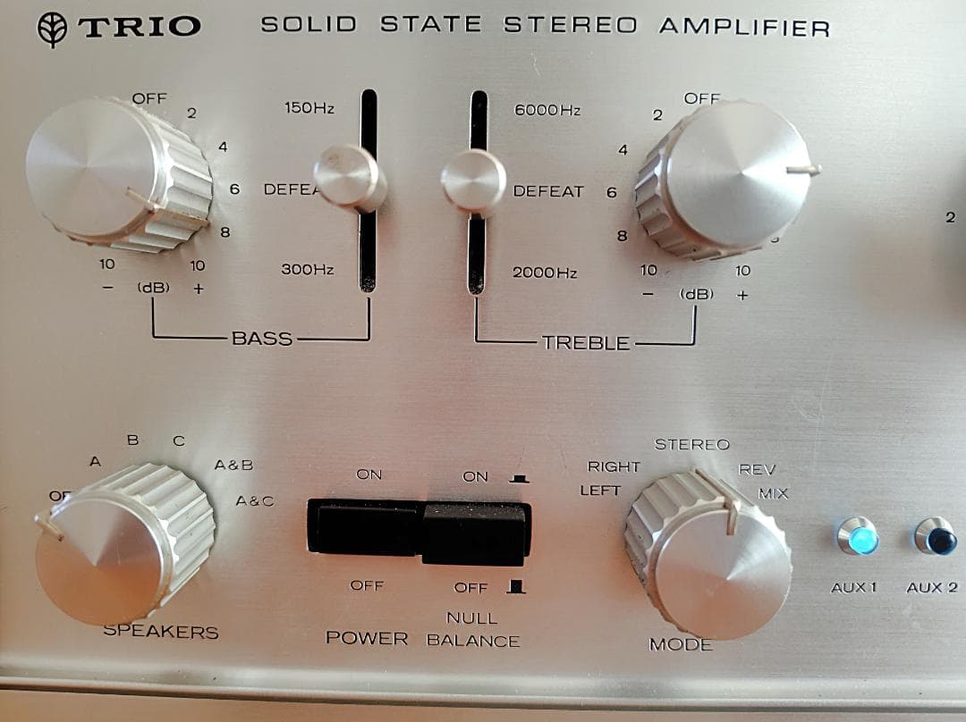 KA-7002 TRIO プリメインアンプ 整備済み動作品