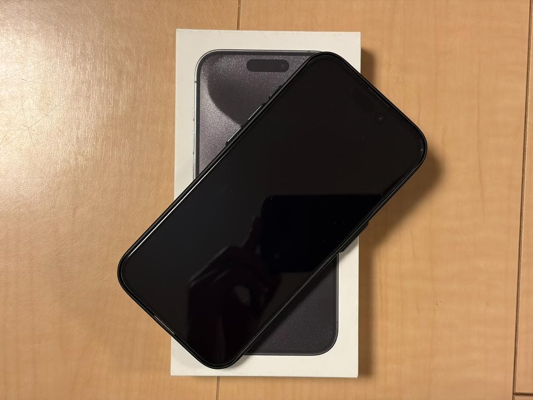 iPhone 15 Pro ブラック 256GB アメリカ版 シャッター音なし