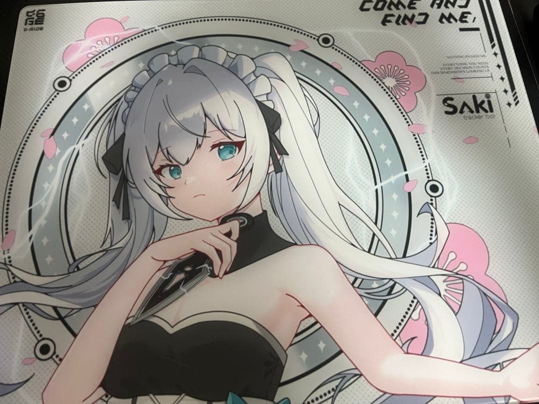 D-GLOW ガラスマウスパッド