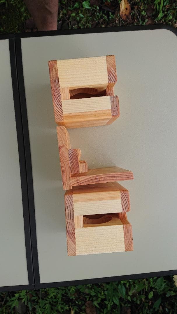 スマートフォン用ステレオ無電源スピーカー　モバイル版