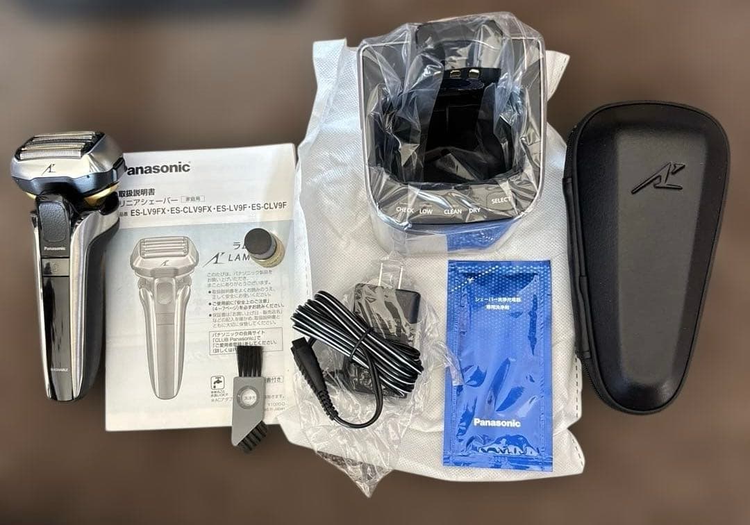 Panasonic ラムダッシュPRO ES-CLV9FX 洗浄機付き