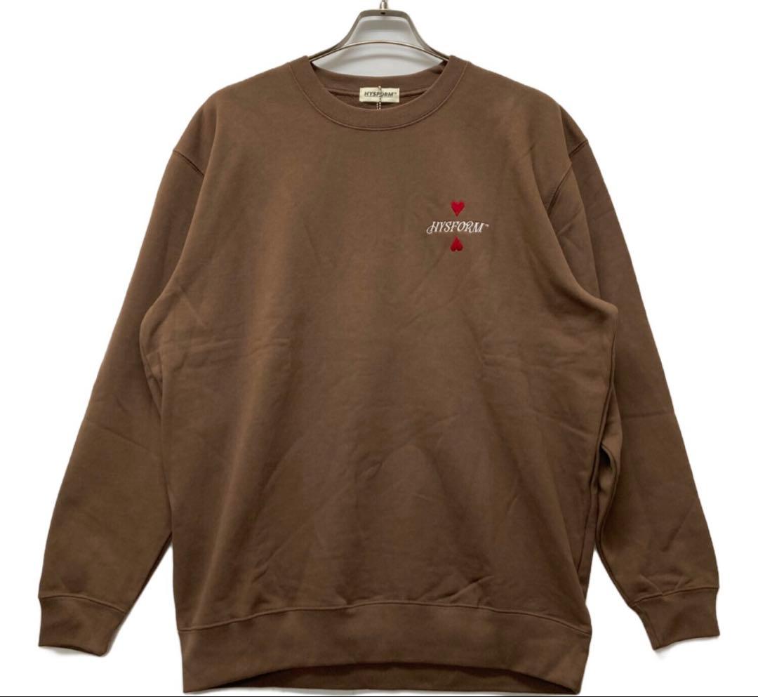 HYSFORM ブラウン トレーナー M 新品未使用