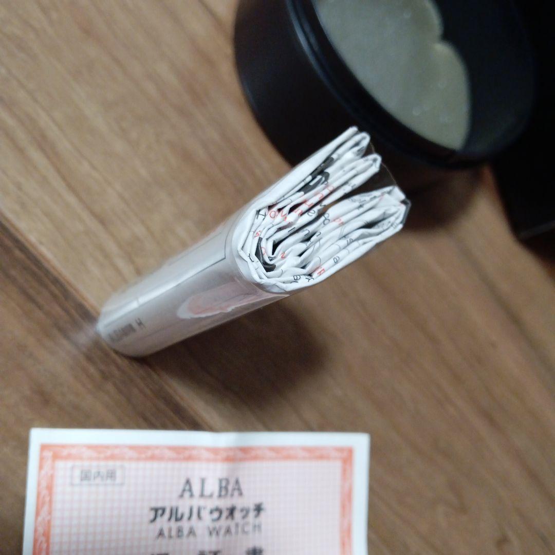 魅*流様 SEIKO ALBA SPOON ミッキーマウスのデジタルウォッチ