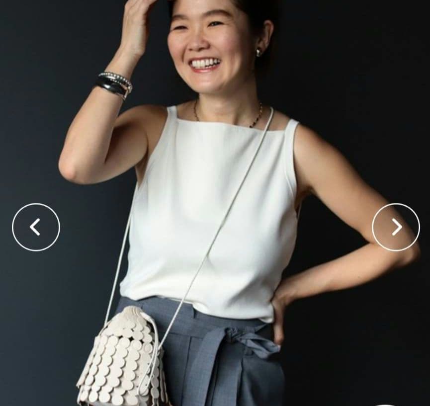 Demi-Luxe BEAMS　デミルクスビームス　ヘルシーニットキャミソール