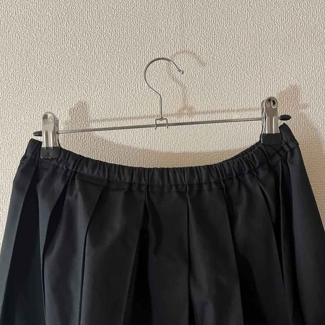 美品 タオコムデギャルソン AD2022 ブラック 黒 ロングスカート プリーツ