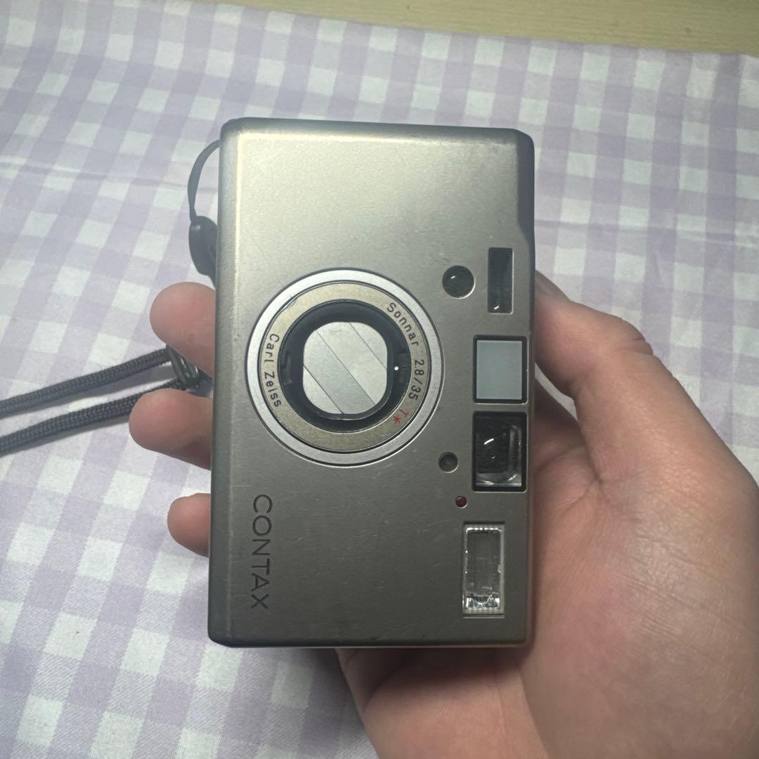 CONTAX T3 コンパクトフィルムカメラ シルバー