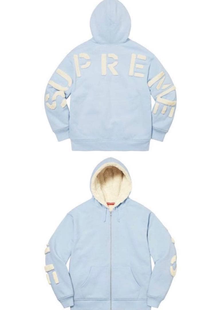 トップス Supreme 22AW Faux Fur Lined ZipUp Hooded