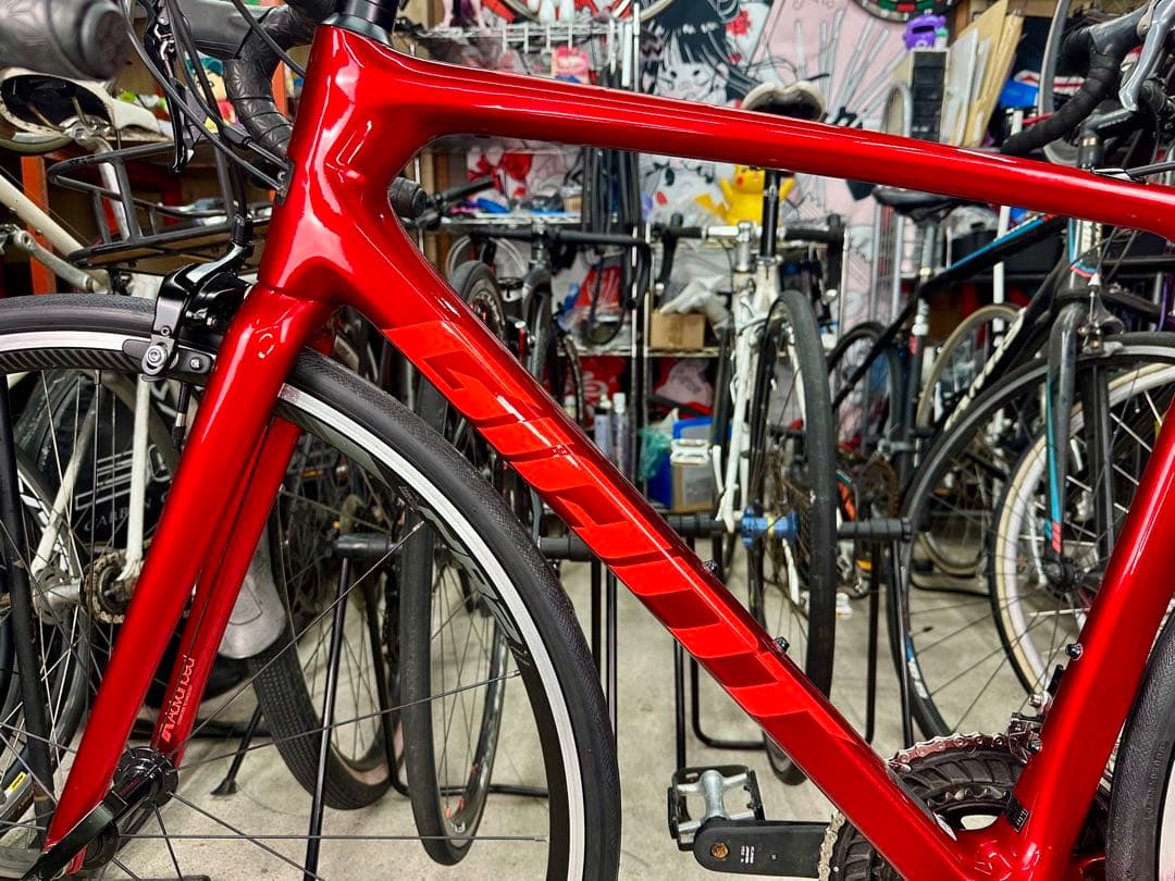 GIANT TCR ADVANCED 2 KOM基本分解発送送料無料！