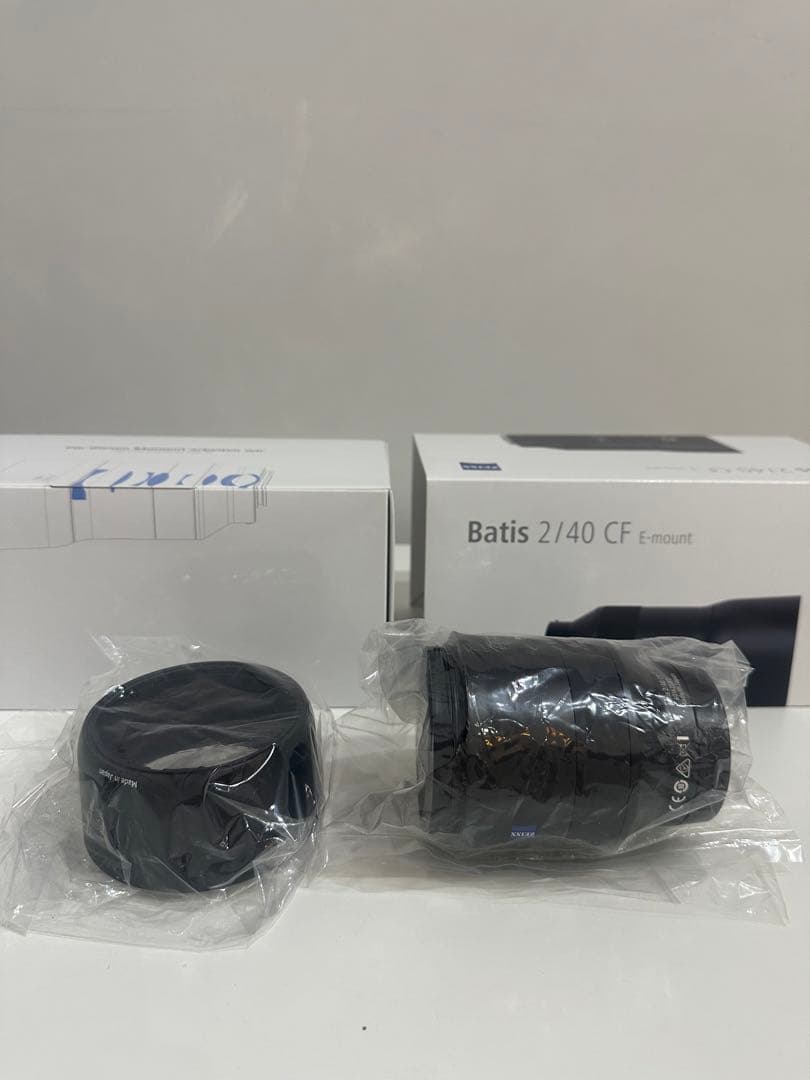 美品　Zeiss Batis 2/40 CF E-mount レンズ　箱　フード